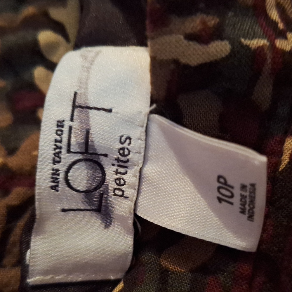 Loft Multicolor Patterned Mini Skirt - image 2